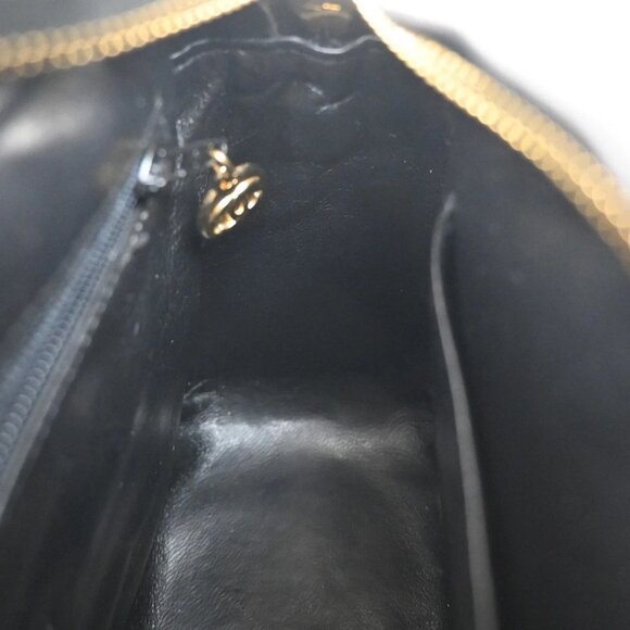 CHANEL CC Matelasse Mini Chain Shoulder Bag Patent Leather BK GHW VTG - Picture 12 of 16